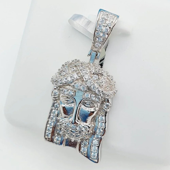 "925 Sterling Silver Cubic Zirconia Pendant, U19254760 - Picture 1 of 12